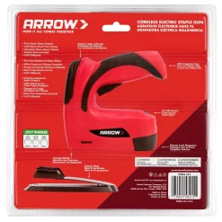 Fastening Tools Arrow Cordless Electric Staple Gun 18 Fastening Tools Arrow Cordless Electric Staple Gun -Tools Shop arrow staple guns e21 76 1000