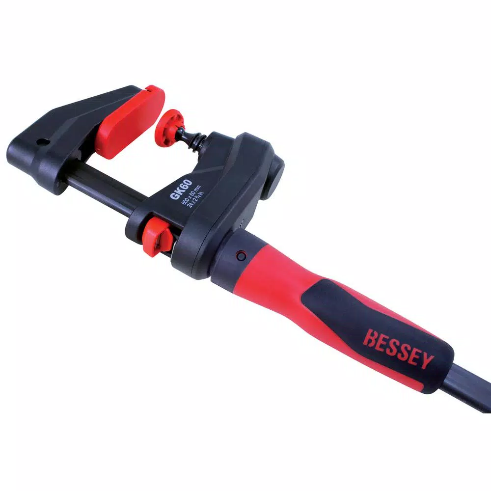 Fastening Tools BESSEY GearKlamp 24 In. Capacity 2-3/8 In. Throat 450 Lbs. Clamping Force 4 Fastening Tools BESSEY GearKlamp 24 In. Capacity 2-3/8 In. Throat 450 Lbs. Clamping Force - Image 2
