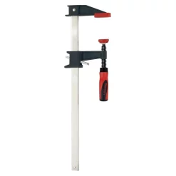 Fastening Tools BESSEY 24 In. Clutch Style Bar Clamp With Composite Plastic Handle And 3-1/2 In. Throat Depth