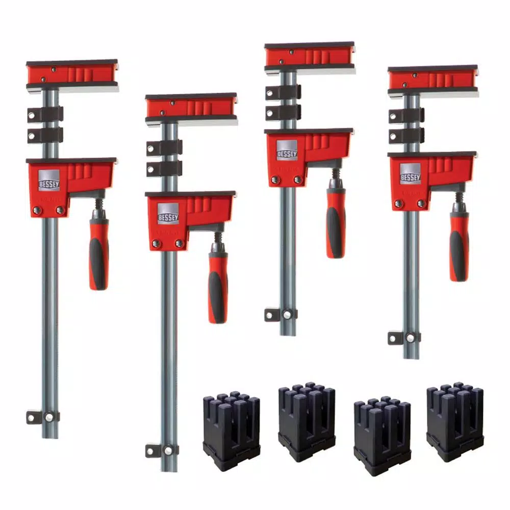Fastening Tools BESSEY Framing Kit Containing 2 Each Of KRE3.524 And KRE3.540 Plus A Set Of 4 KP Blocks 3 Fastening Tools BESSEY Framing Kit Containing 2 Each Of KRE3.524 And KRE3.540 Plus A Set Of 4 KP Blocks