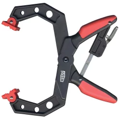 Fastening Tools BESSEY 2 In. Capacity Square Jawed Ratcheting Hand Clamp