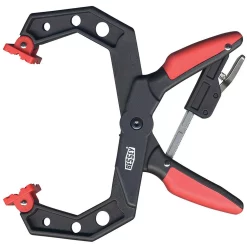 Fastening Tools BESSEY 4 In. Capacity Square Jawed Ratcheting Hand Clamp