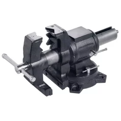 Fastening Tools BESSEY 5 In. Multi-Purpose Rotating Pipe And Bench Vise With Swivel Base