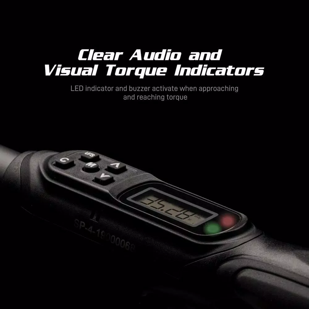 Screwdrivers & Nut Drivers Capri Tools Certified 1.77 In./lbs. To 35.39 In./lbs. Dual Direction Digital Torque Screwdriver 7 Screwdrivers & Nut Drivers Capri Tools Certified 1.77 In./lbs. To 35.39 In./lbs. Dual Direction Digital Torque Screwdriver - Image 5