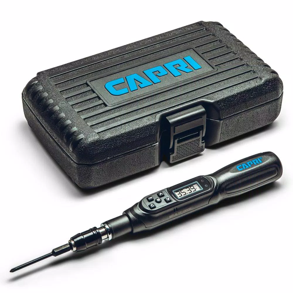 Screwdrivers & Nut Drivers Capri Tools Certified 1.77 In./lbs. To 35.39 In./lbs. Dual Direction Digital Torque Screwdriver 3 Screwdrivers & Nut Drivers Capri Tools Certified 1.77 In./lbs. To 35.39 In./lbs. Dual Direction Digital Torque Screwdriver
