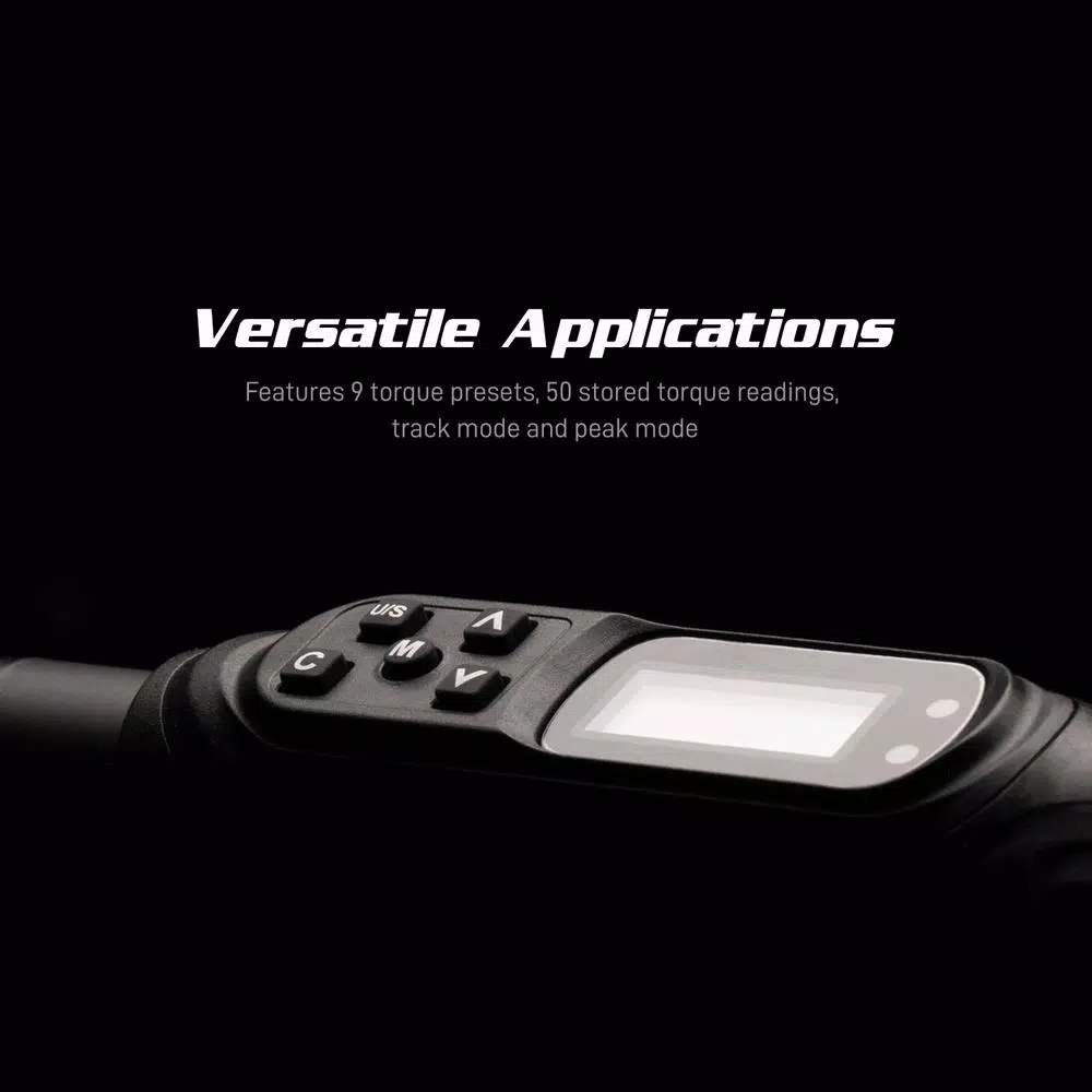 Screwdrivers & Nut Drivers Capri Tools Certified 1.77 In./lbs. To 35.39 In./lbs. Dual Direction Digital Torque Screwdriver 8 Screwdrivers & Nut Drivers Capri Tools Certified 1.77 In./lbs. To 35.39 In./lbs. Dual Direction Digital Torque Screwdriver - Image 6