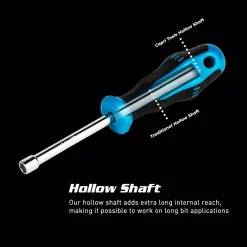 Screwdrivers & Nut Drivers Capri Tools Kontour 11/32 In. Hollow Shaft Nut Driver -Tools Shop capri tools nut drivers 25000 nd1132h3 1f 1000