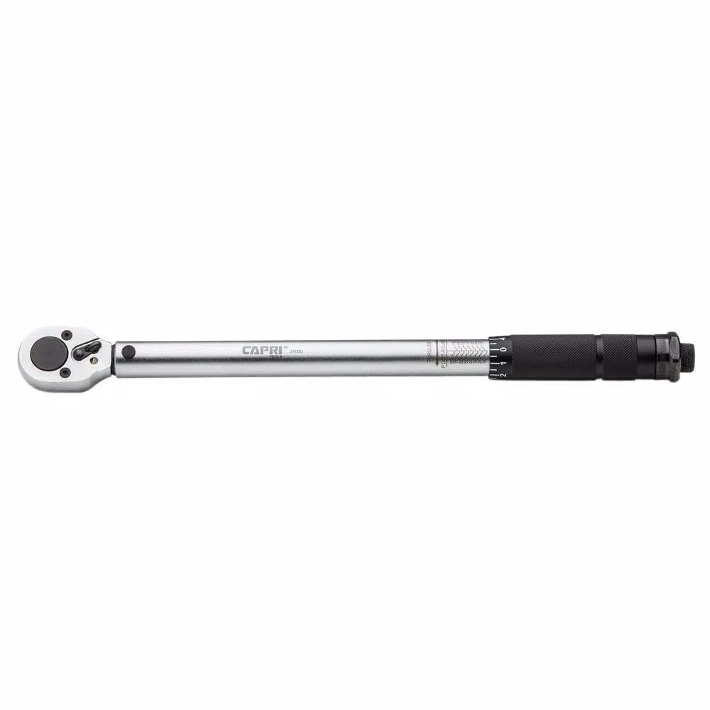 Wrenches Capri Tools 3/8 In. Drive 15 Ft. To 80 Ft. Lbs. Torque Wrench 3 Wrenches Capri Tools 3/8 In. Drive 15 Ft. To 80 Ft. Lbs. Torque Wrench