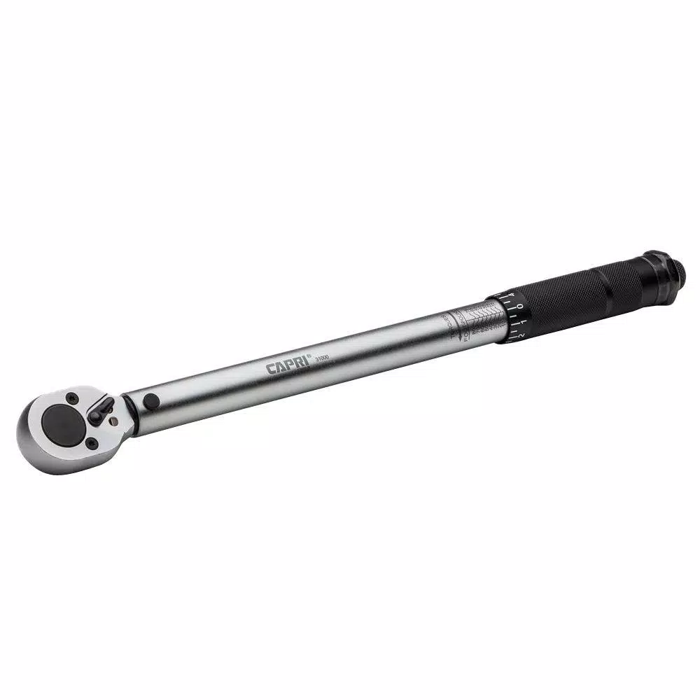 Wrenches Capri Tools 3/8 In. Drive 15 Ft. To 80 Ft. Lbs. Torque Wrench 4 Wrenches Capri Tools 3/8 In. Drive 15 Ft. To 80 Ft. Lbs. Torque Wrench - Image 2