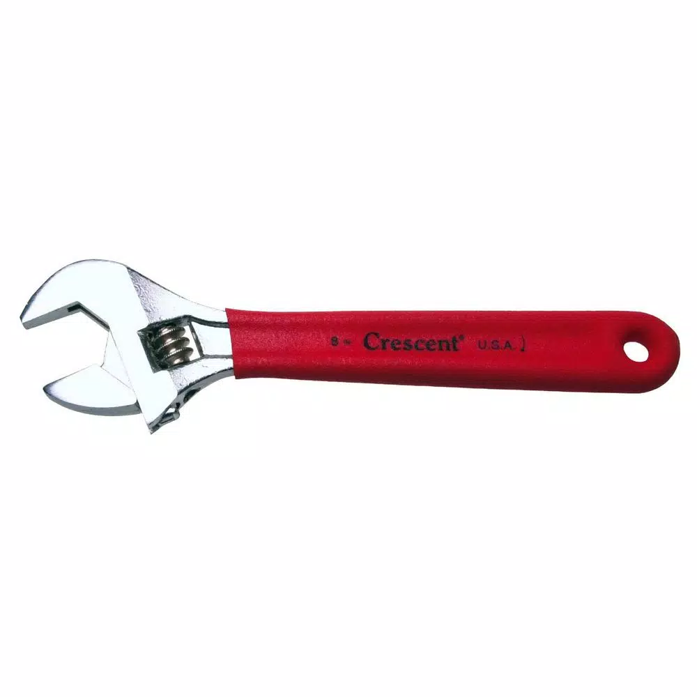 Wrenches Crescent 8 In. Adjustable Cushion Grip Wrench 3 Wrenches Crescent 8 In. Adjustable Cushion Grip Wrench