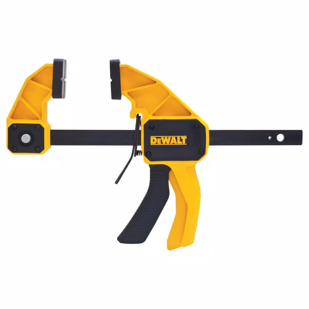 Fastening Tools DEWALT 6 In. 300 Lbs. Trigger Clamp With 3-1/4 In. Throat Depth 4 Fastening Tools DEWALT 6 In. 300 Lbs. Trigger Clamp With 3-1/4 In. Throat Depth - Image 2