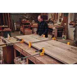 Fastening Tools DEWALT 24 In. 1500 Lb. Parallel Bar Clamp W/3.75 In. Throat Depth 10 Fastening Tools DEWALT 24 In. 1500 Lb. Parallel Bar Clamp W/3.75 In. Throat Depth -Tools Shop dewalt clamps dwht83831 a0 1000