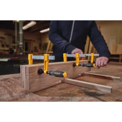 Fastening Tools DEWALT 4 In. 330 Lb. Bar Clamp W/2 In. Throat Depth 9 Fastening Tools DEWALT 4 In. 330 Lb. Bar Clamp W/2 In. Throat Depth -Tools Shop dewalt clamps dwht83849 a0 1000