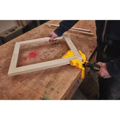 Fastening Tools DEWALT 90-Degree 250 Lb. Angle Clamp W/(2) Table Clamps -Tools Shop dewalt clamps dwht83853 a0 1000