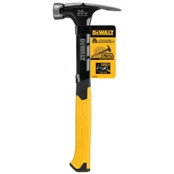 Hammers DEWALT 20 Oz. Hammer With Bonus 25 Ft. Tape Measure -Tools Shop dewalt claw hammers dwht51054w36107 a0 1000