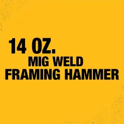 Hammers DEWALT 12 Oz. Mig Hammer -Tools Shop dewalt claw hammers dwht51135x 40 1000