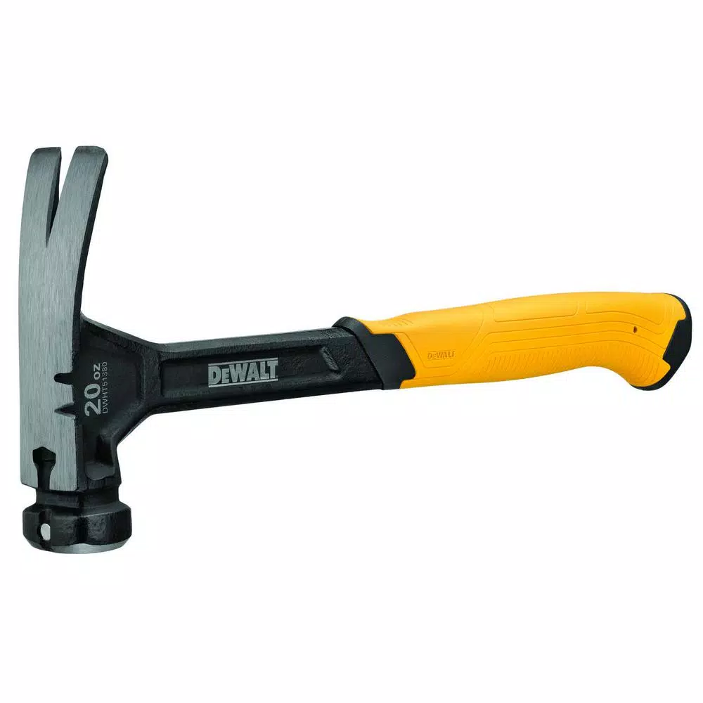 Hammers DEWALT 20 Oz. 1-Piece Steel Claw Hammer 3 Hammers DEWALT 20 Oz. 1-Piece Steel Claw Hammer