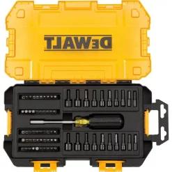 Screwdrivers & Nut Drivers DEWALT 1/4 In. Multi-Bit And Nut Driver Set (70-Piece)
