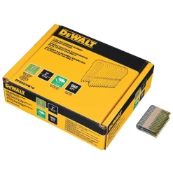 Fastening Tools DEWALT 2 In. X 9-Gauge Galvanized Barbed Paper Tape Fencing Staples (960 Per Box) -Tools Shop dewalt pneumatic staples dfs9200b1g 40 1000