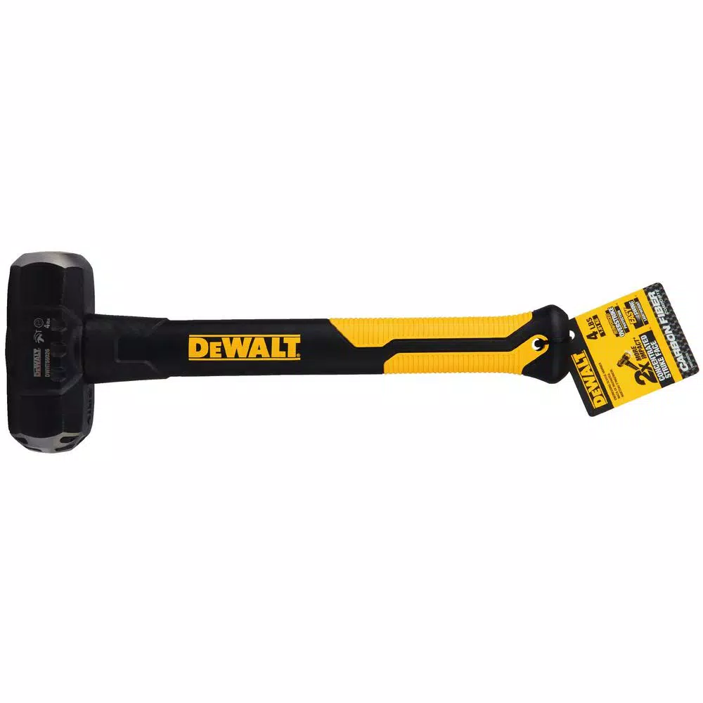 Hammers DEWALT 4 Lb. Engineering Sledge Hammer With 12.2 In. Fiberglass Handle 7 Hammers DEWALT 4 Lb. Engineering Sledge Hammer With 12.2 In. Fiberglass Handle - Image 5