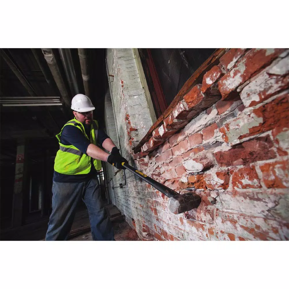 Hammers DEWALT 12 Lb. Sledge Hammer With 33.3 In. Fiberglass Handle 10 Hammers DEWALT 12 Lb. Sledge Hammer With 33.3 In. Fiberglass Handle - Image 8