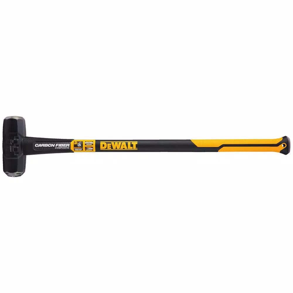 Hammers DEWALT 12 Lb. Sledge Hammer With 33.3 In. Fiberglass Handle 5 Hammers DEWALT 12 Lb. Sledge Hammer With 33.3 In. Fiberglass Handle - Image 3