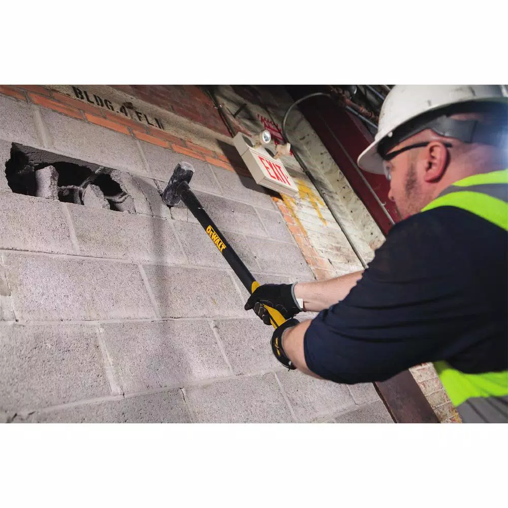 Hammers DEWALT 12 Lb. Sledge Hammer With 33.3 In. Fiberglass Handle 13 Hammers DEWALT 12 Lb. Sledge Hammer With 33.3 In. Fiberglass Handle - Image 11