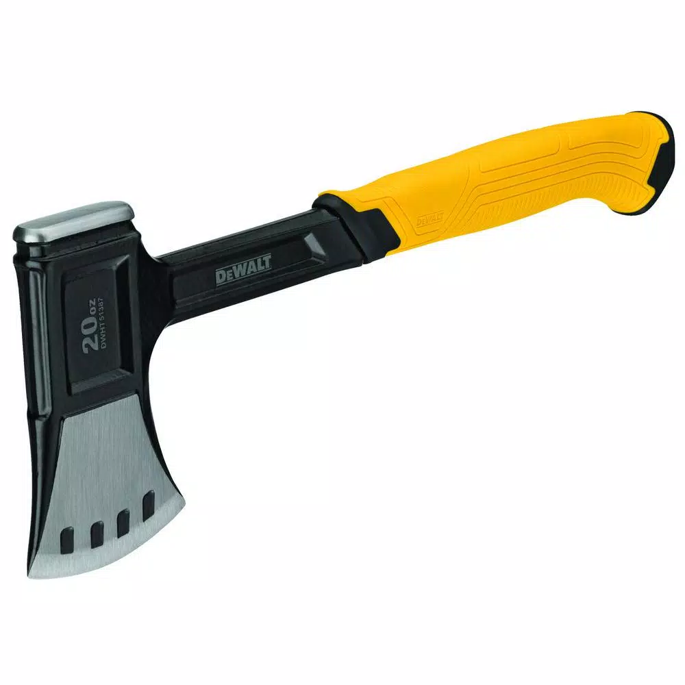 Hammers DEWALT 20 Oz. Steel Campers Axe With 11-3/4 In. Handle 3 Hammers DEWALT 20 Oz. Steel Campers Axe With 11-3/4 In. Handle