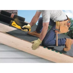 Fastening Tools DEWALT Heavy-Duty Hammer Tacker With Bonus 3/8 In. Heavy-Duty Staples (5000-Pack) -Tools Shop dewalt staple guns dwhtth450ta7065 4f 1000