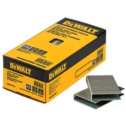 Fastening Tools DEWALT 2 In. Leg X 1/2 In. Crown 15-1/2-Gauge Coated Steel Hardwood Flooring Staple (7,728 Per Box)