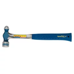 Hammers Estwing 32 Oz. Solid Steel Ball Peen Hammer With Blue Nylon Vinyl Shock Reduction Grip