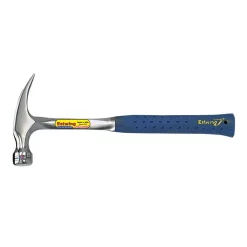 Hammers Estwing 20 Oz. Solid Steel Rip Hammer With Milled Face And Blue Vinyl Shock Reduction Grip