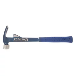 Hammers Estwing 24 Oz. Solid Steel Hammertooth Hammer With Blue Nylon Vinyl Shock Reduction Grip