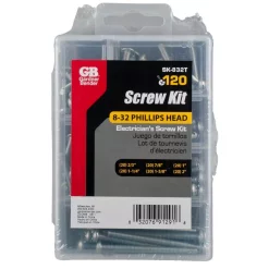 Screwdrivers & Nut Drivers Gardner Bender Electricians Screw Kit (120 Per Case) -Tools Shop gardner bender multi bit screwdrivers sk 832t 4f 1000