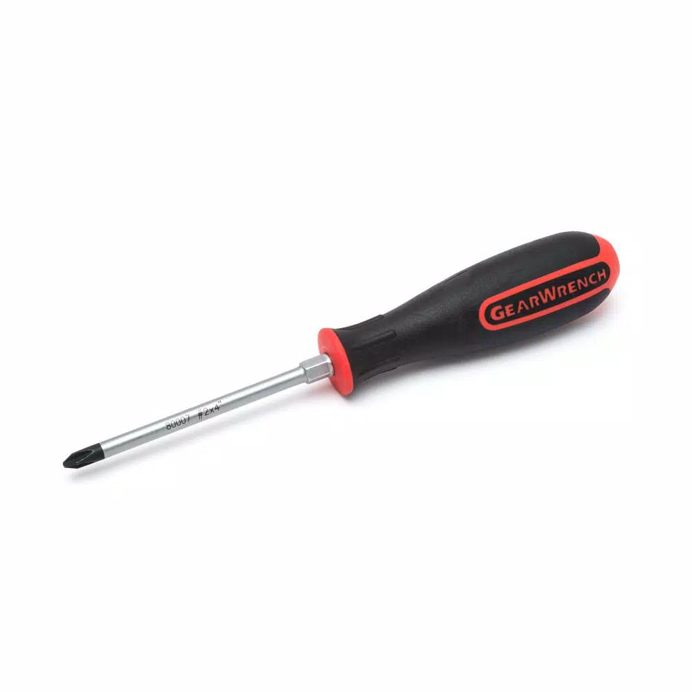 Screwdrivers & Nut Drivers GEARWRENCH #2 X 4 In. Phillips Screwdriver 3 Screwdrivers & Nut Drivers GEARWRENCH #2 X 4 In. Phillips Screwdriver