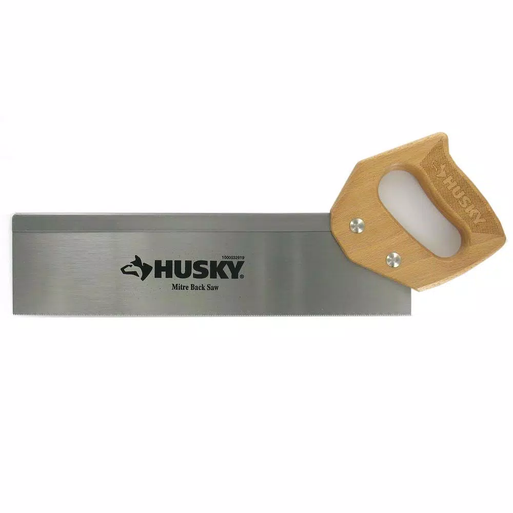 Cutting Tools Husky 14 In. Back Saw With Wood Handle 3 Cutting Tools Husky 14 In. Back Saw With Wood Handle