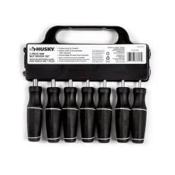 Screwdrivers & Nut Drivers Husky Metric Cushion Grip Nut Driver Set (7-Piece) -Tools Shop husky nut driver sets h7pcnutdrmm 4f 1000
