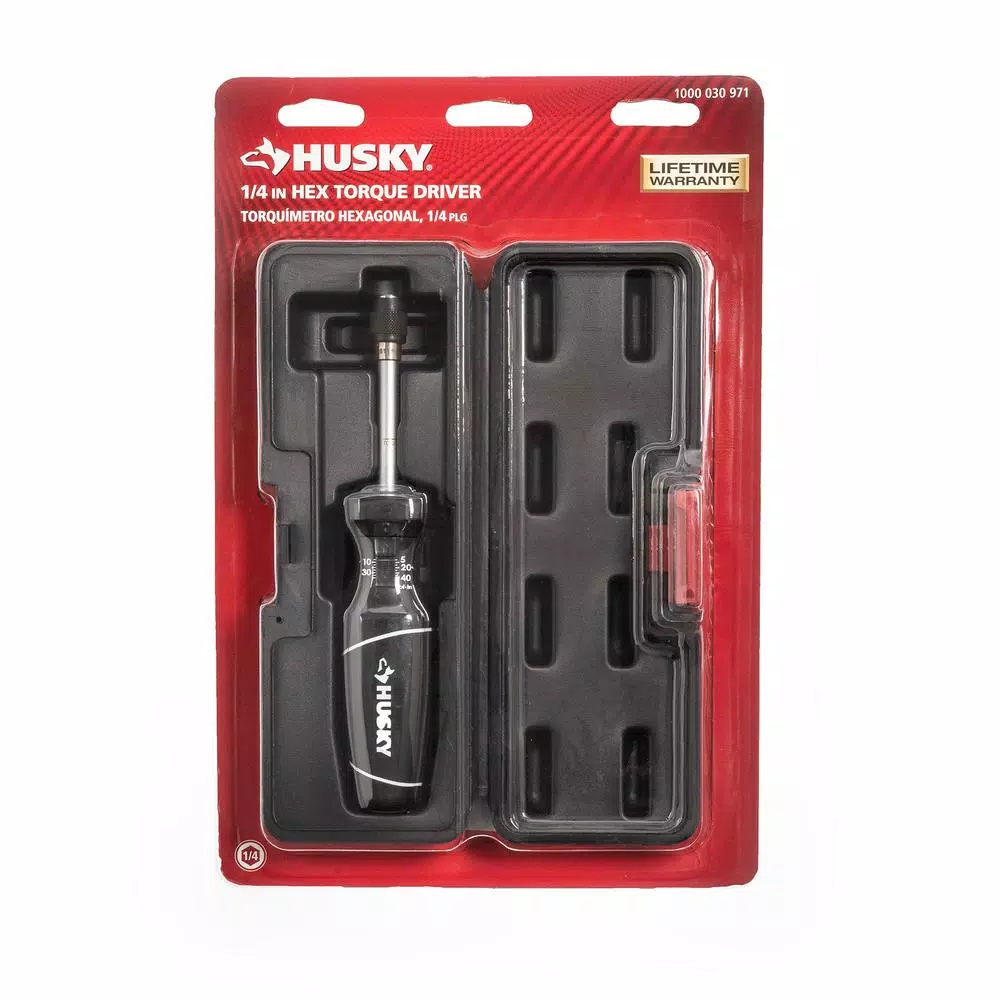 Screwdrivers & Nut Drivers Husky 1/4 In. Hex Inch Torque Screw Driver 5 Screwdrivers & Nut Drivers Husky 1/4 In. Hex Inch Torque Screw Driver - Image 3