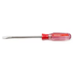 Screwdrivers & Nut Drivers Husky 1/4 In. X 6 In. Square Shaft Standard Slotted Screwdriver