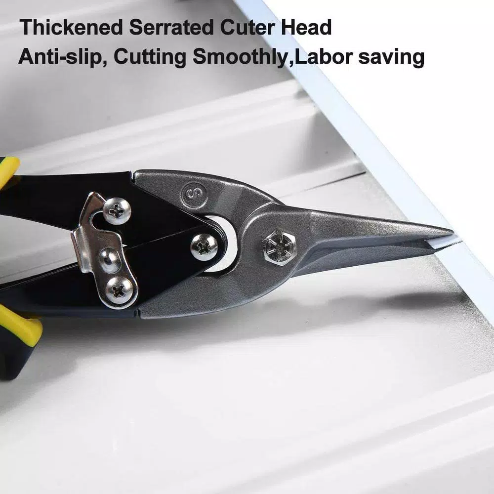 Cutting Tools KING Straight-Cut Left-Cut And Right-Cut Aviation Tin Snip Set (3-Pieces) 5 Cutting Tools KING Straight-Cut Left-Cut And Right-Cut Aviation Tin Snip Set (3-Pieces) - Image 3