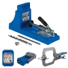Cutting Tools Kreg K4 Pocket-Hole System With Face Clamp, R3 Drill Guide And Pocket-Hole Screws (50-Pack) 1 Cutting Tools Kreg K4 Pocket-Hole System With Face Clamp, R3 Drill Guide And Pocket-Hole Screws (50-Pack) -Tools Shop kreg jigs k4h 19 64 1000