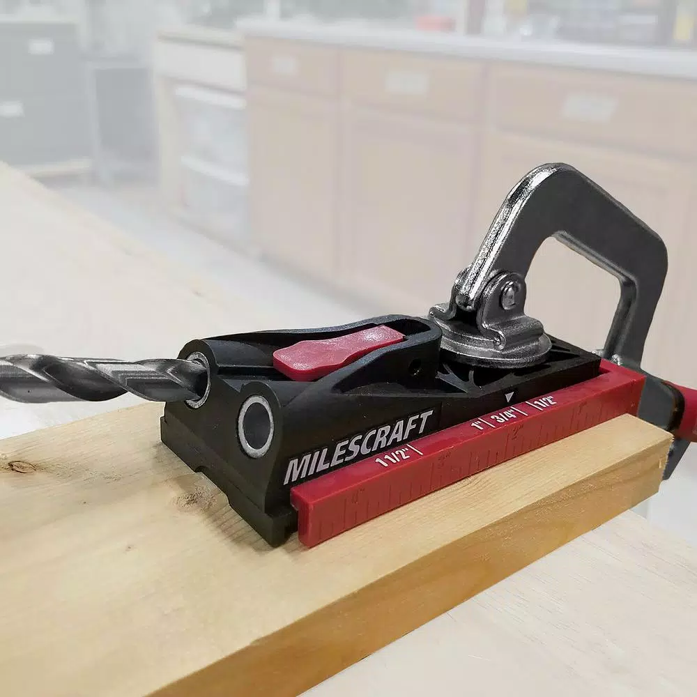 Cutting Tools Milescraft PocketJig200 Complete Pocket Hole Kit With Jig, Bit, Screws And Drivers 7 Cutting Tools Milescraft PocketJig200 Complete Pocket Hole Kit With Jig, Bit, Screws And Drivers - Image 5