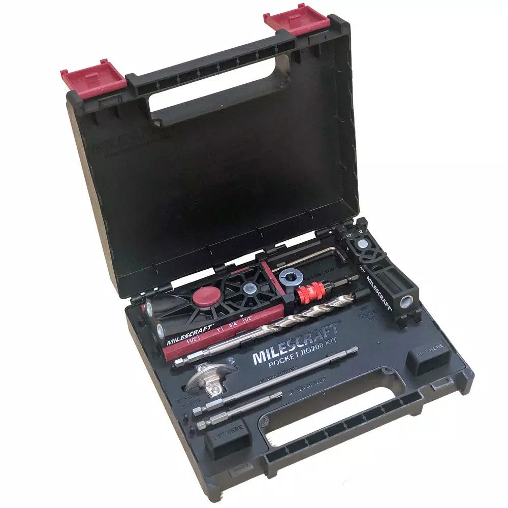 Cutting Tools Milescraft PocketJig200XCJ Ultimate Pocket Hole Bundle With 2 Jigs And 2 In. FaceClamp 4 Cutting Tools Milescraft PocketJig200XCJ Ultimate Pocket Hole Bundle With 2 Jigs And 2 In. FaceClamp - Image 2