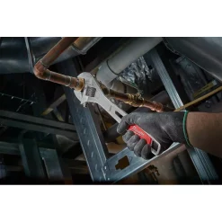 Wrenches Milwaukee 12 In. Adjustable Wrench -Tools Shop milwaukee adjustable wrenches 48 22 7412 66 1000