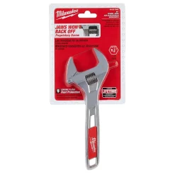 Wrenches Milwaukee 8 In. Wide Jaw Adjustable Wrench -Tools Shop milwaukee adjustable wrenches 48 22 7508 c3 1000