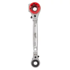 Wrenches Milwaukee Linemans 5-in-1 Ratcheting Wrench -Tools Shop milwaukee box wrenches 48 22 9216 40 1000