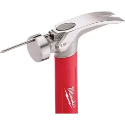 Hammers Milwaukee 19 Oz. Smooth Face Poly/Fiberglass Handle Hammer With Hammer Loop -Tools Shop milwaukee claw hammers 48 22 9316 48 22 8149 fa 1000