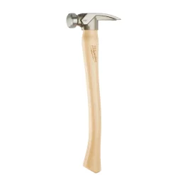 Hammers Milwaukee 19 Oz. Smooth Face Hickory Wood Framing Hammer -Tools Shop milwaukee framing hammers 48 22 9519 4f 1000