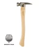 Hammers Milwaukee 19 Oz. Smooth Face Hickory Wood Framing Hammer -Tools Shop milwaukee framing hammers 48 22 9519 64 1000