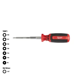 Screwdrivers & Nut Drivers Milwaukee 9-in-1 Torx Drive Multi-Bit Screwdriver